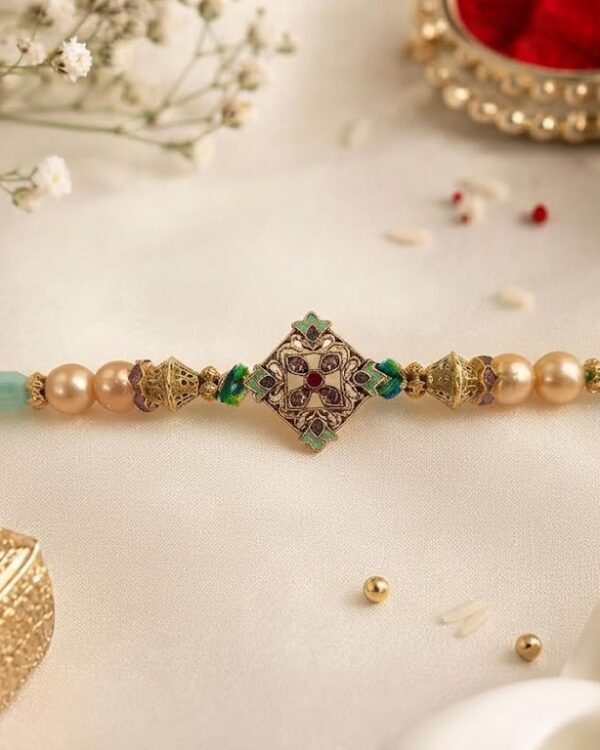 Fancy Floral Rakhi