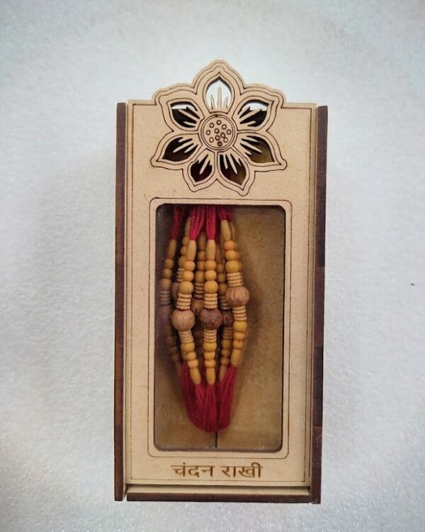 Chandan Multi Moti Rakhi