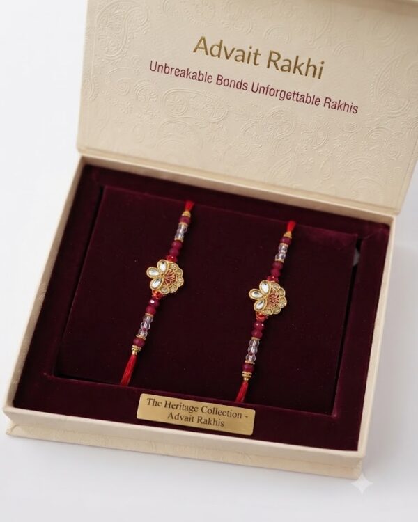 Fancy AD Flower Rakhi