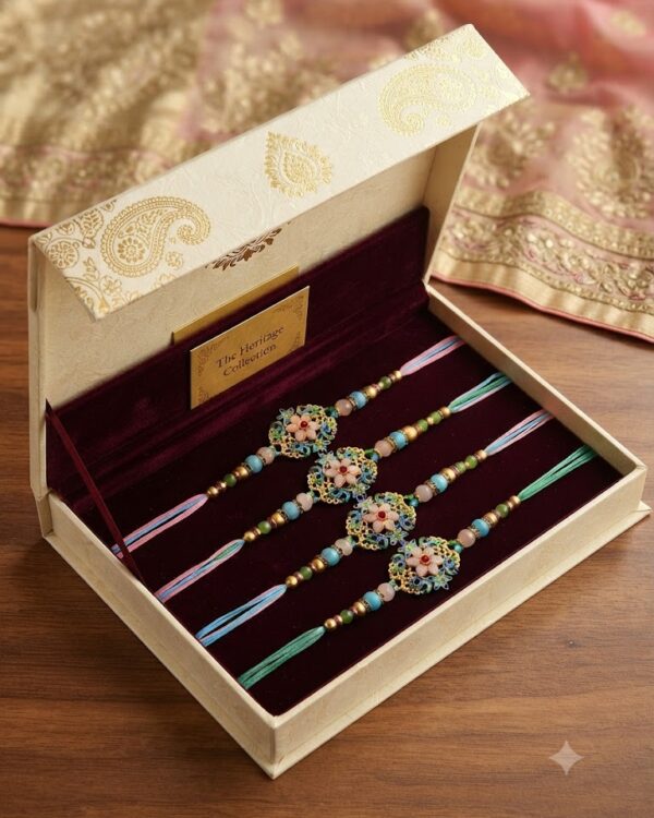 Fancy Flower Rakhi