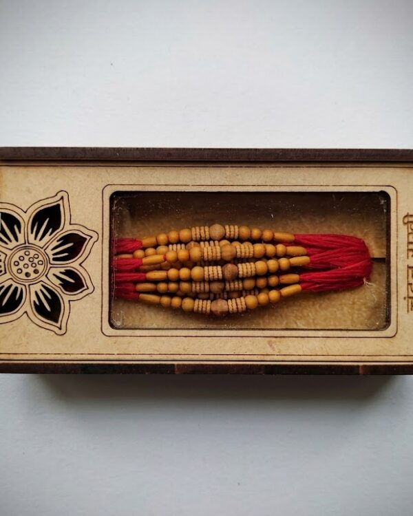 Chandan small Moti Rakhi