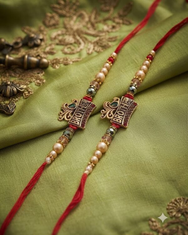 Fancy Brother Stone Rakhi