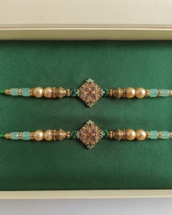 Fancy Floral Rakhi