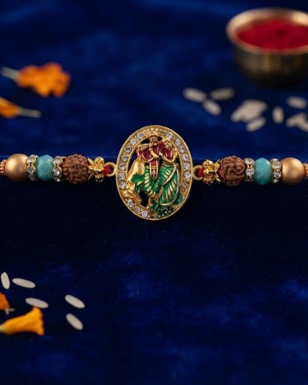 Fancy Radha Krishan Rakhi