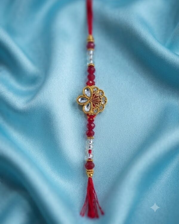 Fancy AD Flower Rakhi