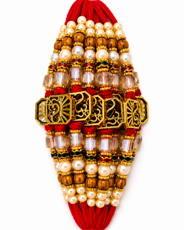 Dori Golden Om Rakhi