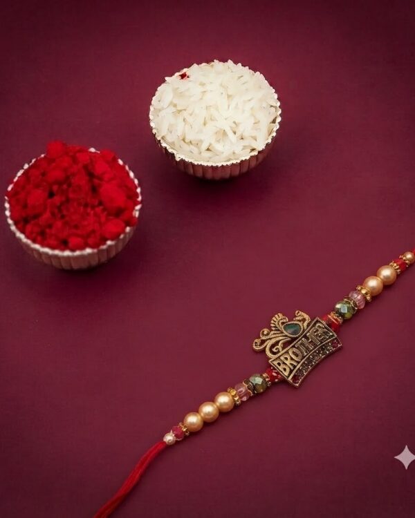 Fancy Brother Stone Rakhi