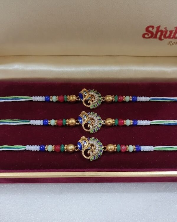 Fancy Om Mayur Rakhi