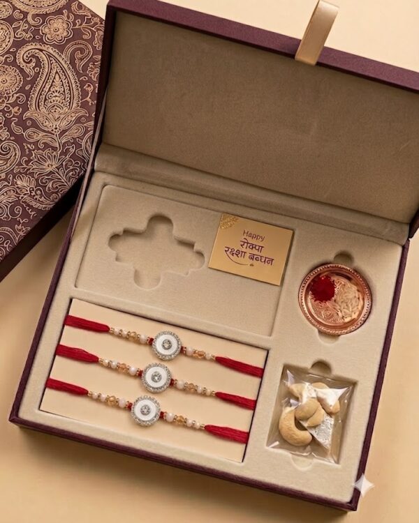 Fancy AD Circle Rakhi