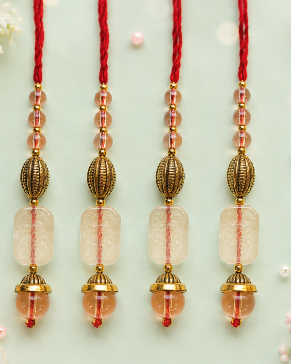Lumba Glass Bead Rakhi