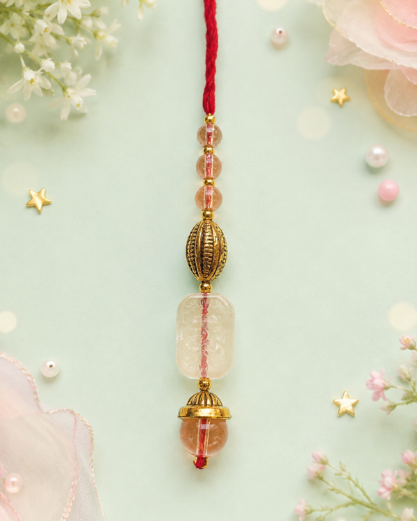 Lumba Glass Bead Rakhi