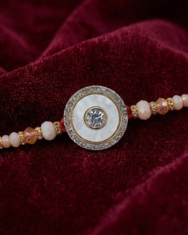 Fancy AD Circle Rakhi