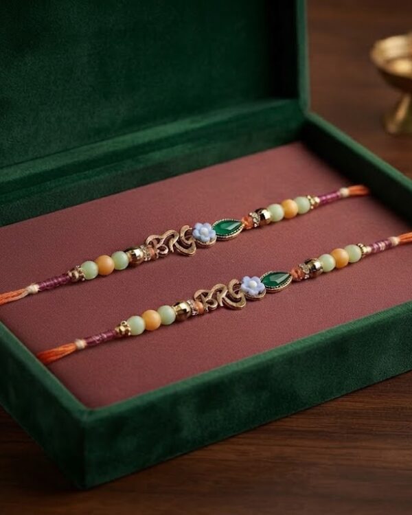 Fancy BRO Floral Rakhi
