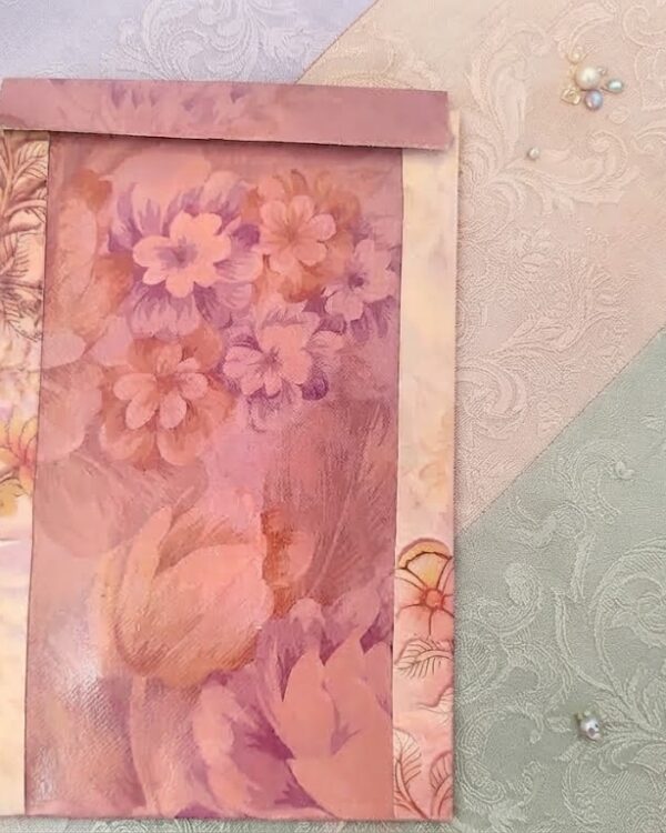 Floral Themed Decorative Envelope
