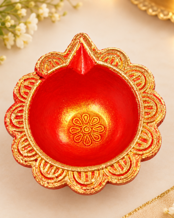 Terracotta Diya