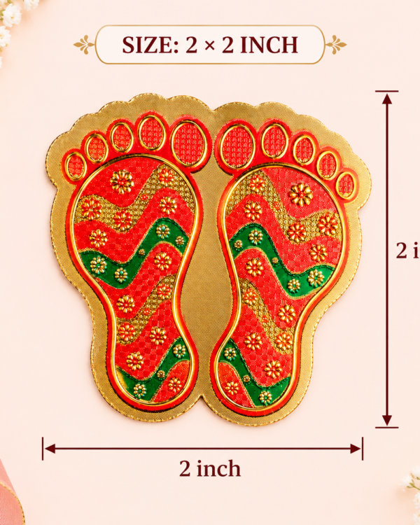 Laxmi Charan Paduka Sticker