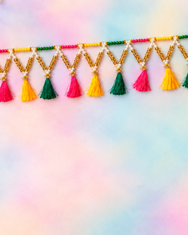 Colorful Silk Tassel Decorative Door Hanging