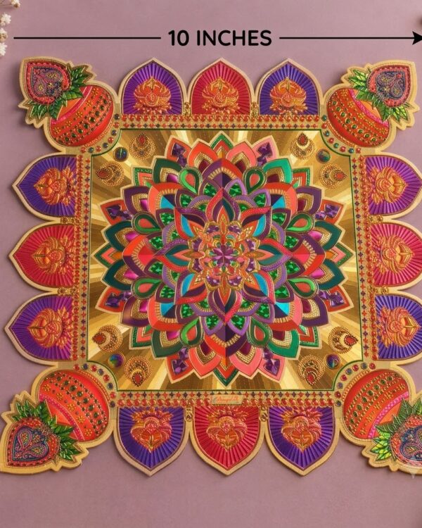 Diwali Mandala Rangoli Sticker
