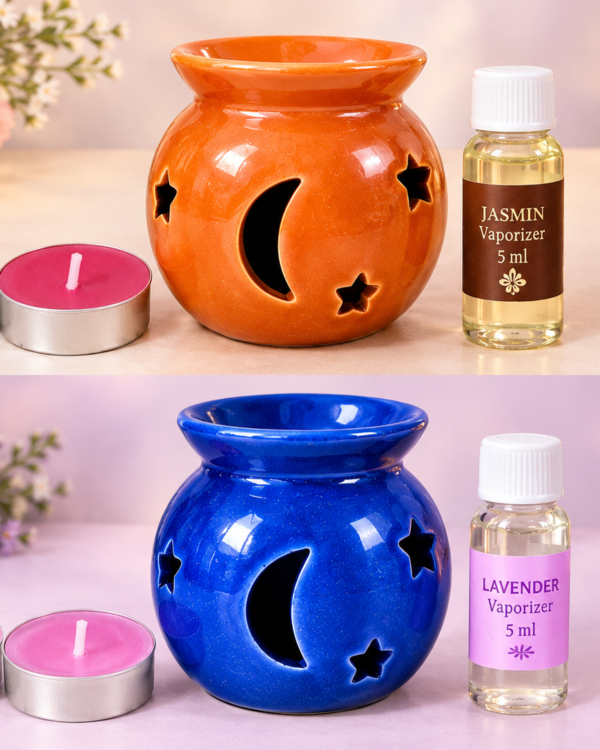 Ceramic Essential Oil Burner Set